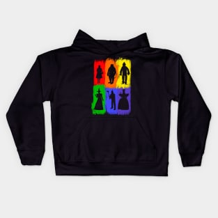 Dark side of the rainbow Kids Hoodie